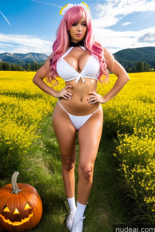 related ai porn images free for Woman One Big Ass Beautiful 20s Pink Hair White Trans Girl With Erect Penis Crisp Anime Meadow Cosplay Huge Boobs Slicked Skinny Halloween