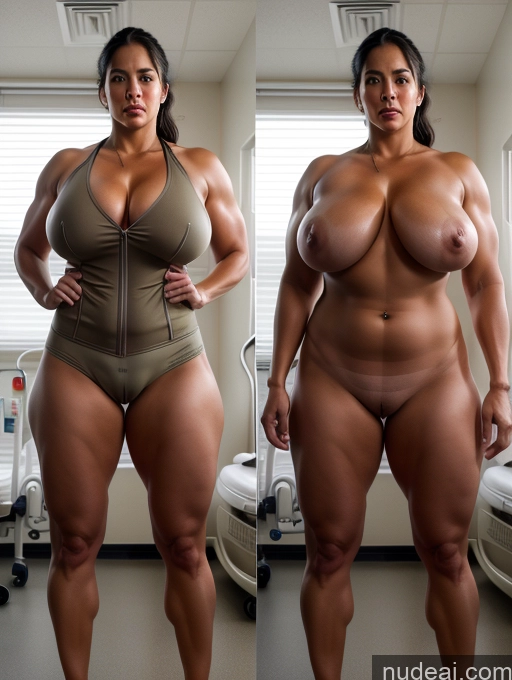 related ai porn images free for Athlete Busty Perfect Boobs Muscular Perfect Body 70s British Black Hair Film Photo Front View Bright Lighting Detailed Topless Hospital Military Onoff