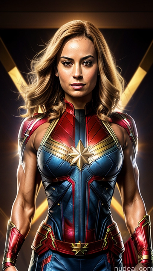 related ai porn images free for Perfect Boobs Muscular Abs Egyptian Captain Marvel