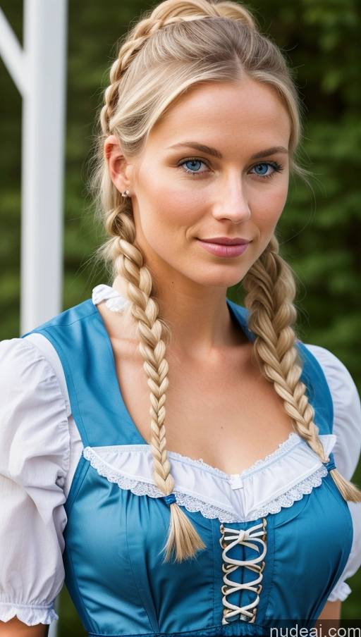 related ai porn images free for Perfect Body 20s Pigtails Woman Dirndl Scandinavian