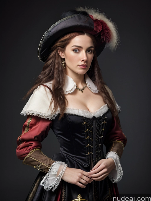 related ai porn images free for Perfect Boobs Perfect Body White French Musketeer Dress