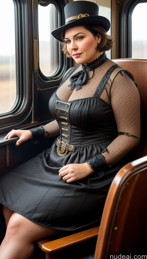 related ai porn images free for Chubby 50s Big Ass Front View Bobcut Brunette Train Steampunk Victorian