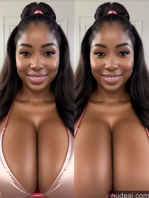 related ai porn images free for Perfect Boobs Beautiful Long Hair Laughing African Cleavage 30s Happy Satin Close-up View Busty Onoff Microkini Huge Boobs