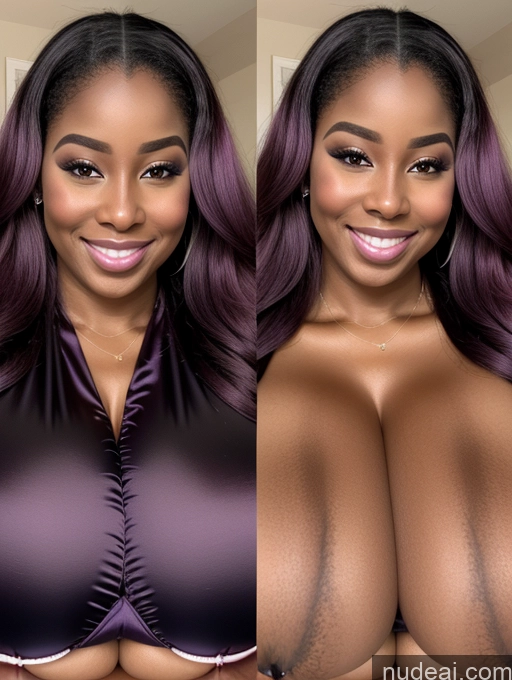 related ai porn images free for Perfect Boobs Beautiful Long Hair Laughing African Cleavage 30s Happy Satin Close-up View Busty Onoff Microkini Huge Boobs Purple Hair