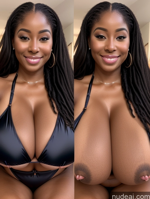 related ai porn images free for One Busty Huge Boobs Perfect Boobs Beautiful Long Hair 30s Happy Laughing Ginger African Close-up View Microkini Satin Cleavage Onoff