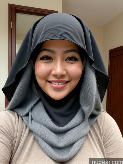 related ai porn images free for Woman One Busty Perfect Boobs Big Ass Thick 20s Happy Indonesian Front View Niqab