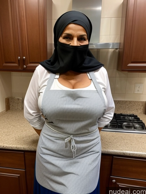 related ai porn images free for Miss Universe Model Busty Perfect Boobs Abs Muscular 80s Soft + Warm Apron Niqab