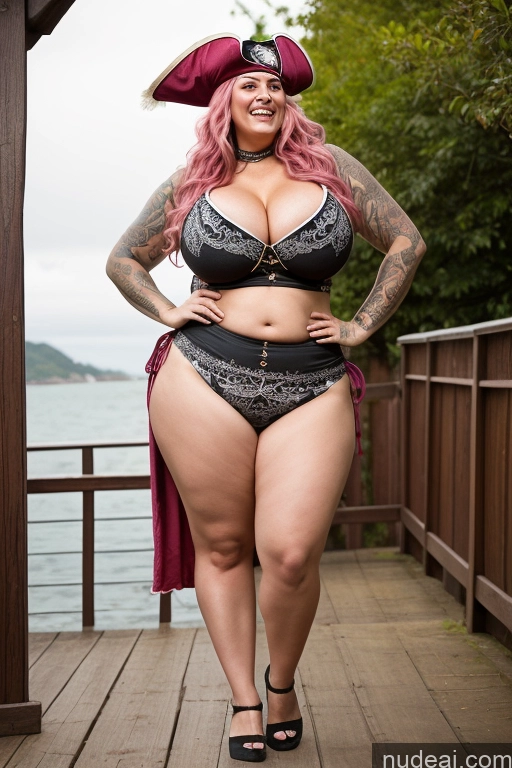 related ai porn images free for Busty Huge Boobs Tattoos Big Ass Chubby Big Hips Pubic Hair 40s Happy Laughing Pink Hair Long Hair Pirate