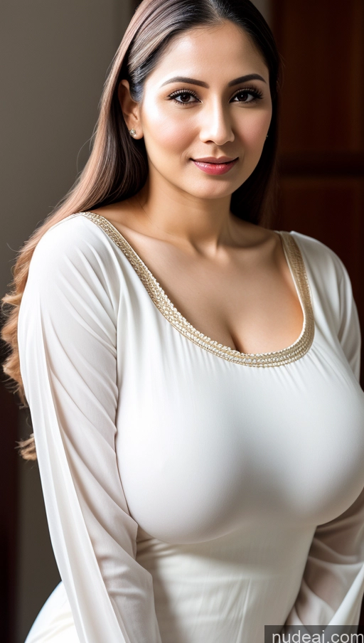 related ai porn images free for Woman One Huge Boobs Beautiful Fairer Skin 30s Slicked Indonesian Close-up View Detailed Simple Salwar