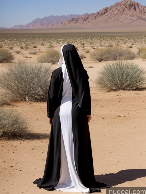 related ai porn images free for Seductive Black Hair Messy Nun Indian Back View Big Ass Desert