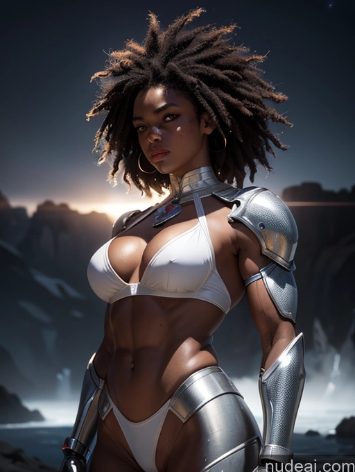 related ai porn images free for Muscular Messy Black Dark Skin Powering Up Sci-fi Armor 18 Cleavage Transparent Small Tits Bodybuilder Serious Stargazing Alternative Bright Lighting Tribal