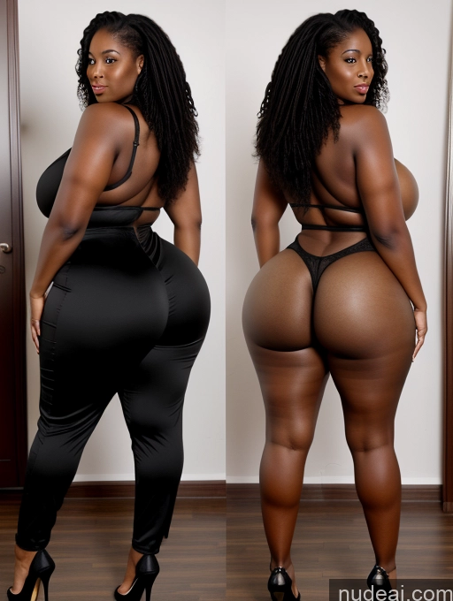 related ai porn images free for Woman Huge Boobs Perfect Boobs Big Ass Thick Big Hips Long Hair 30s Black Hair African Back View High Heels Jumpsuit Cleavage Bright Lighting Onoff