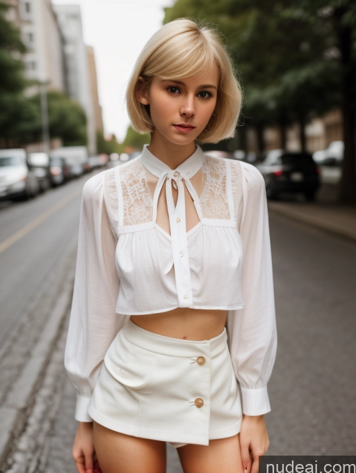 related ai porn images free for Woman Small Tits Beautiful Small Ass Skinny Fairer Skin 18 Blonde Short Hair Russian Proper Attire | Chic Tops Microskirt Street