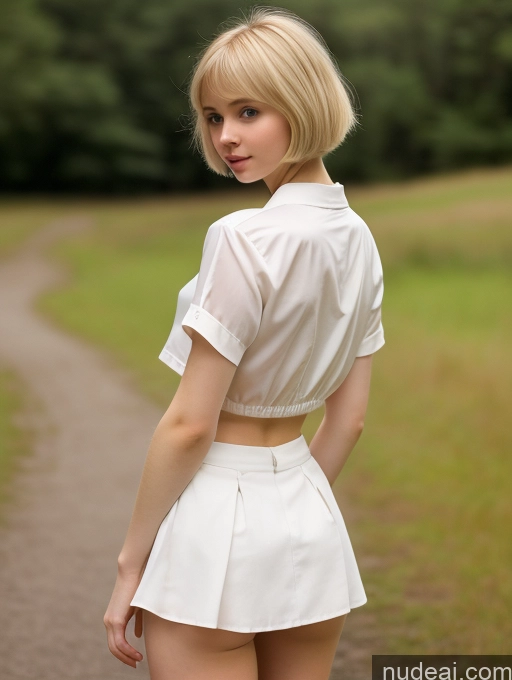 related ai porn images free for Woman Small Tits Beautiful Small Ass Skinny Fairer Skin 18 Blonde Short Hair Russian Microskirt Blouse