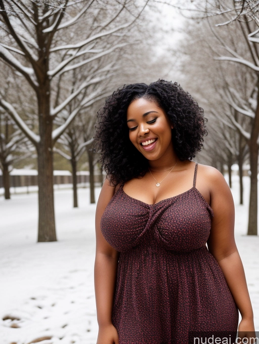 related ai porn images free for Black Hair Curly Hair African 30s Orgasm Chubby Sundress Snow Front View