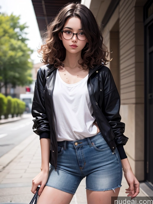 related ai porn images free for Sorority One Small Tits Tall Long Legs Perfect Body Skinny 18 Sexy Face Black Hair Curly Hair Front View Casual Beautiful Glasses White