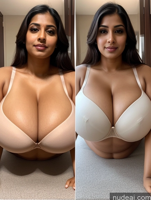 ai nude image of arafed woman with big breasts before and after breasting pics of 30s Huge Boobs Beautiful Big Ass Indian Cleavage Push-up Bra