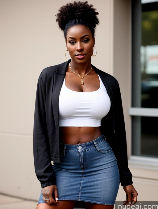 related ai porn images free for African Dark Skin Muscular Perfect Boobs Tattoos Busty Perfect Body Blouse Casual Crop Top Dress Hip Hop Jacket Jeans Long Skirt Professor Teacher 90s