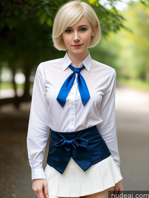 related ai porn images free for Small Tits Beautiful Small Ass Skinny Fairer Skin 18 Blonde Pixie Russian Blouse Tie Woman Cosplay Micro Skirt