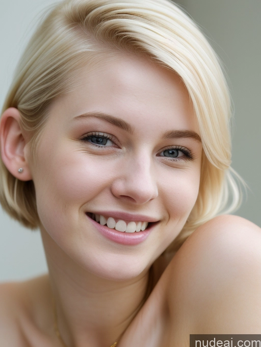 related ai porn images free for Woman Beautiful Fairer Skin 18 Laughing Blonde Pixie Russian Close-up View