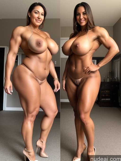 related ai porn images free for Tall Long Legs Chubby Big Hips Big Ass Thick Abs Busty Perfect Boobs Beautiful Two Nude High Heels 60s Bodybuilder Muscular