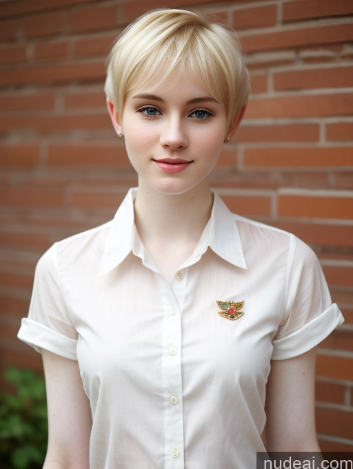 related ai porn images free for Woman Beautiful Fairer Skin 18 Blonde Pixie Russian Shirt