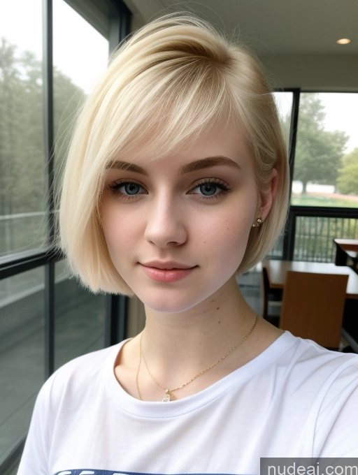 related ai porn images free for Beautiful Fairer Skin 18 Blonde Pixie Russian Close-up View Shirt Sorority