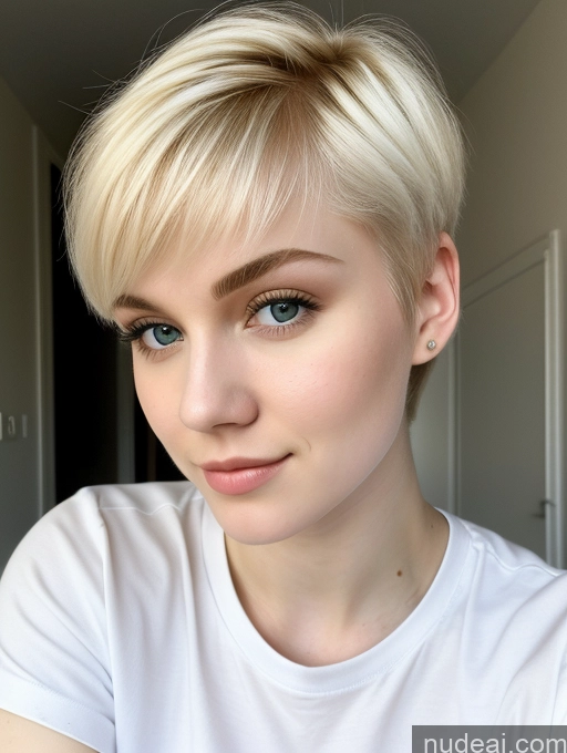 related ai porn images free for Sorority Beautiful Fairer Skin 18 Blonde Pixie Russian Close-up View Shirt