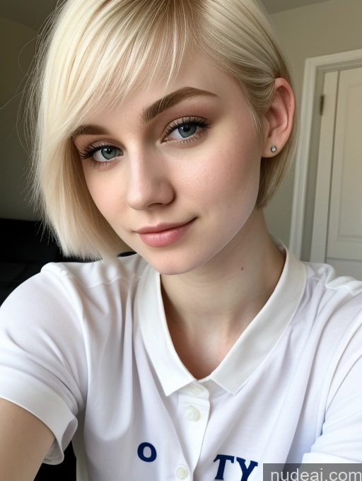 related ai porn images free for Sorority Beautiful Fairer Skin 18 Blonde Pixie Russian Close-up View Shirt