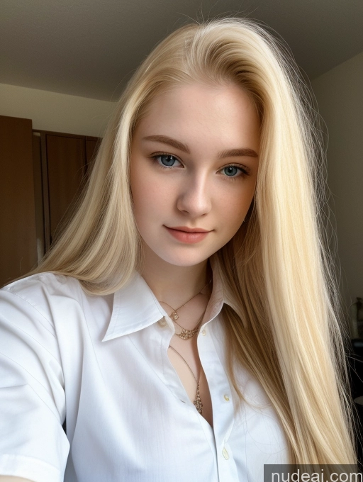 related ai porn images free for Sorority Beautiful Fairer Skin 18 Blonde Long Hair Russian Close-up View Shirt