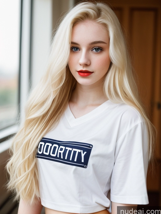 related ai porn images free for Sorority Beautiful Fairer Skin 18 Blonde Russian Shirt Long Hair Lipstick