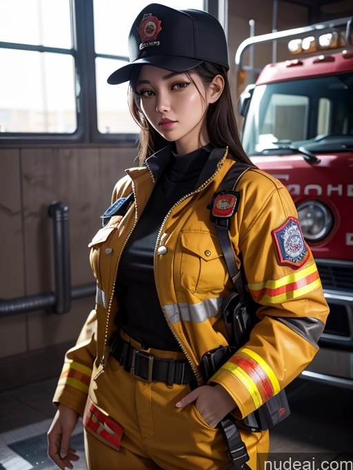 related ai porn images free for Korean Perfect Boobs Firefighter