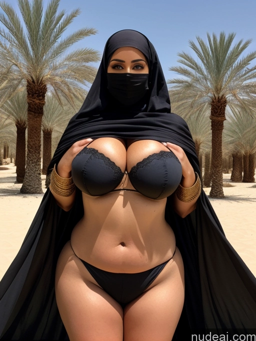 related ai porn images free for Milf Two Huge Boobs Big Ass Thick Big Hips Oiled Body Arabic Oasis Fantasy Armor Medieval Niqab