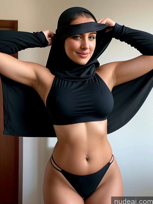 related ai porn images free for Thick Perfect Boobs Niqab Partially Nude Crop Top