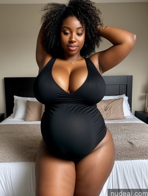 related ai porn images free for Huge Boobs Big Ass Big Hips 20s Messy Dark_Fantasy_Style Bright Lighting Detailed Pregnant Skinny Thick Dark Skin Black Bedroom Sexy Face Legspread Dress