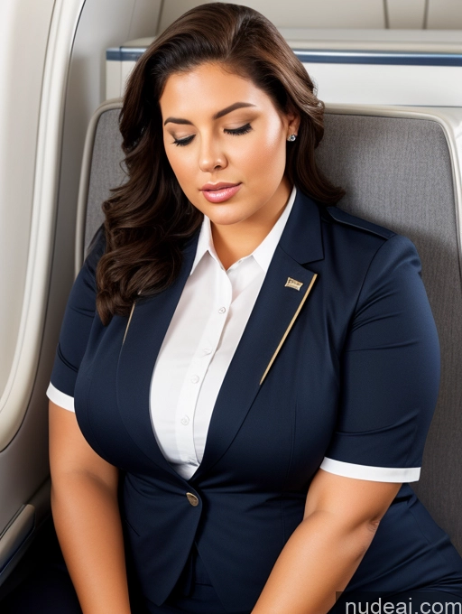 related ai porn images free for Chubby Flight Attendant Latina Sleeping