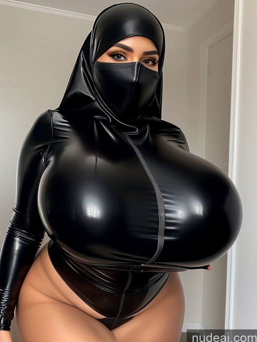 related ai porn images free for Huge Boobs Model Niqab Nude Thick Latex