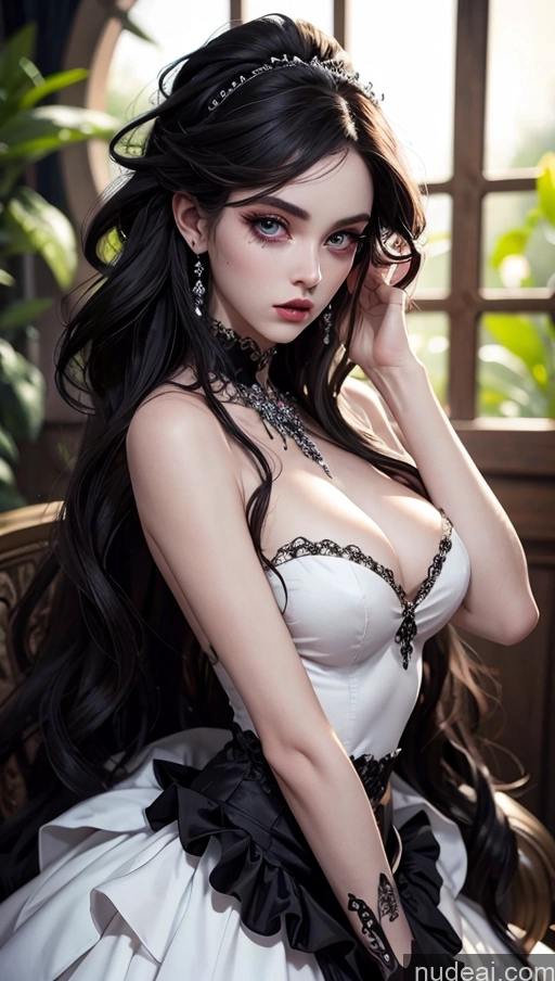 related ai porn images free for Beautiful Perfect Body Fairer Skin Skinny Serious Black Hair Long Hair Goth Gals V2