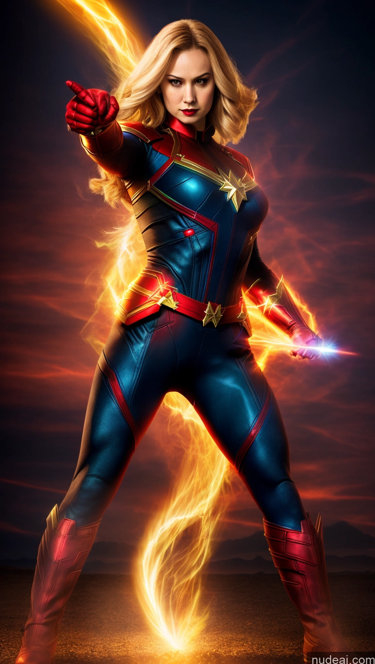 related ai porn images free for Vampire Powering Up Captain Marvel