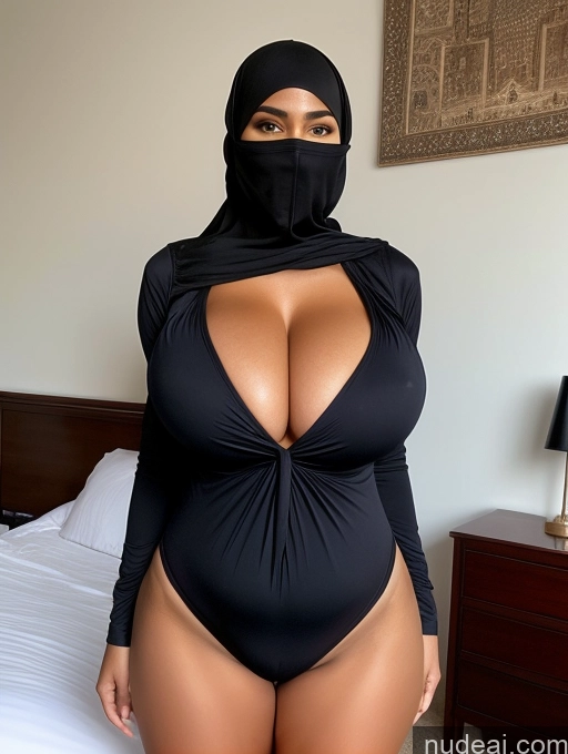 related ai porn images free for Huge Boobs Big Hips Niqab Partially Nude Onesie