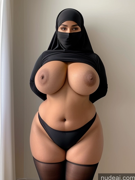 related ai porn images free for Huge Boobs Big Hips Niqab Partially Nude Pantyhose