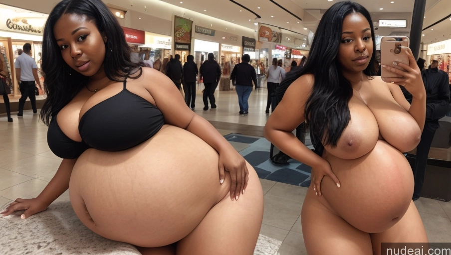 related ai porn images free for Huge Boobs Muscular Big Ass Thick Chubby Fat Big Hips Pregnant Dark Skin 18 Black Hair Messy Black Belly Inflation, Cuminflation, Overeating Mall