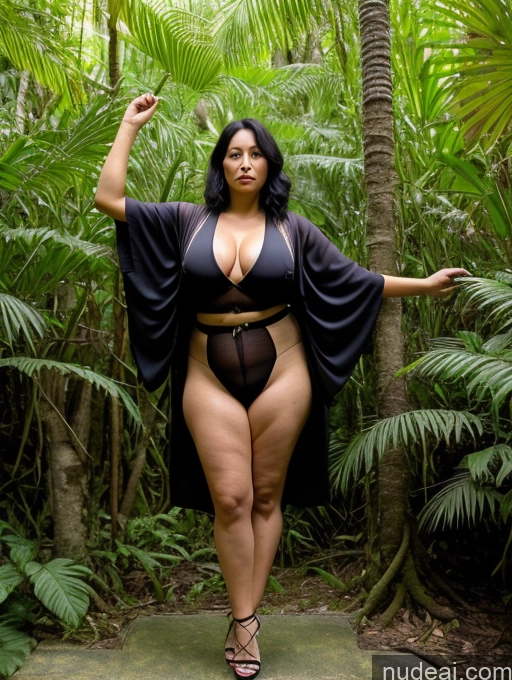 related ai porn images free for Milf One Chubby 40s Sexy Face Black Hair High Heels Messy T-pose Indonesian Transparent Perfect Boobs Big Ass Jungle Kimono Front View