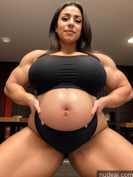 related ai porn images free for Huge Boobs Big Ass Pregnant Belly Inflation, Cuminflation, Overeating Muscular Bodybuilder Latina 18 Spandex Restaurant