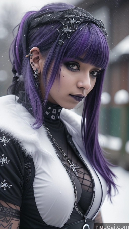 related ai porn images free for Athlete Perfect Boobs Purple Hair Ethiopian Snow Close-up View Angel Gothic Punk Girl