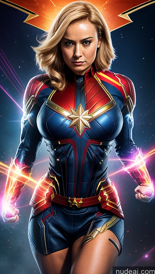 related ai porn images free for Tie Captain Marvel Busty Muscular Abs Powering Up