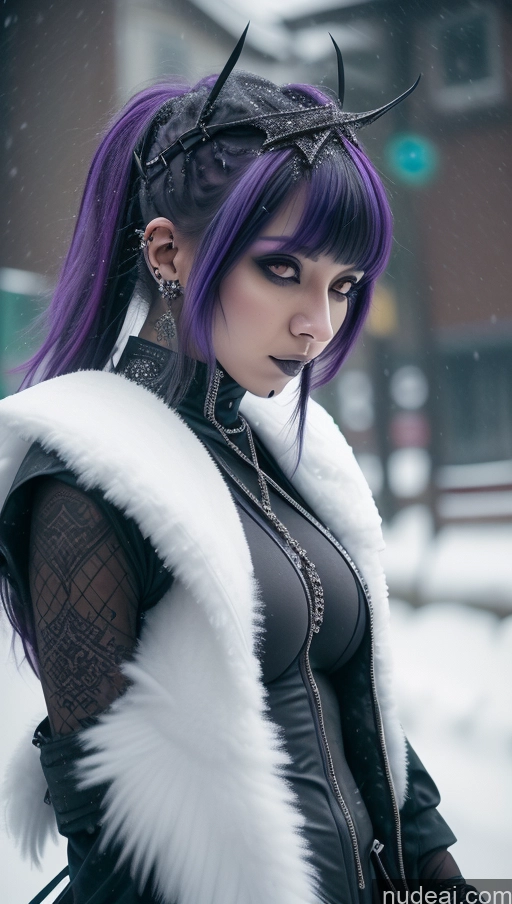 related ai porn images free for Athlete Perfect Boobs Purple Hair Ethiopian Snow Close-up View Angel Gothic Punk Girl