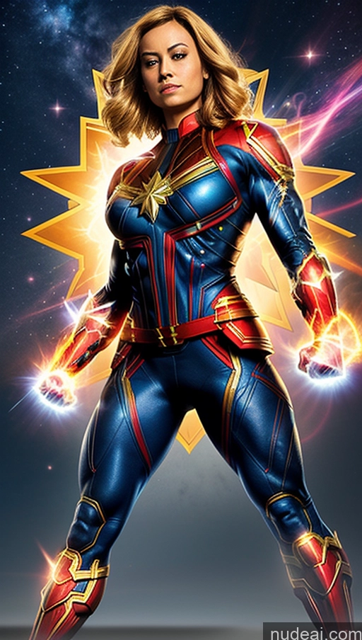 related ai porn images free for Busty Abs Captain Marvel Bodybuilder Muscular Mech Suit Powering Up