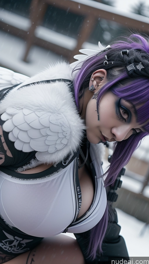 related ai porn images free for Athlete Purple Hair Ethiopian Snow Close-up View Angel Gothic Punk Girl Perfect Boobs Huge Boobs Cleavage