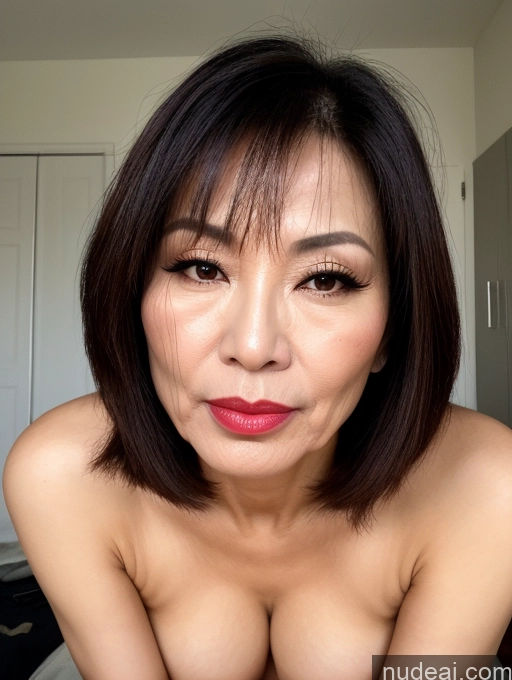 related ai porn images free for Milf Beautiful Lipstick Chinese Cumshot 50s Sexy Face Pouting Lips Bobcut